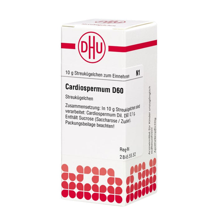 DHU Cardiospermum D60 Streukügelchen, 10 g Globuli