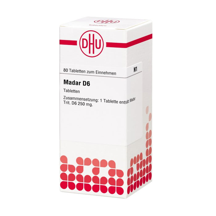 DHU Madar D6 Tabletten, 80 pc Tablettes