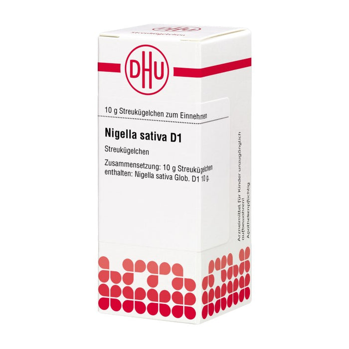 DHU Nigella sativa D1 Streukügelchen, 10 g Globuli