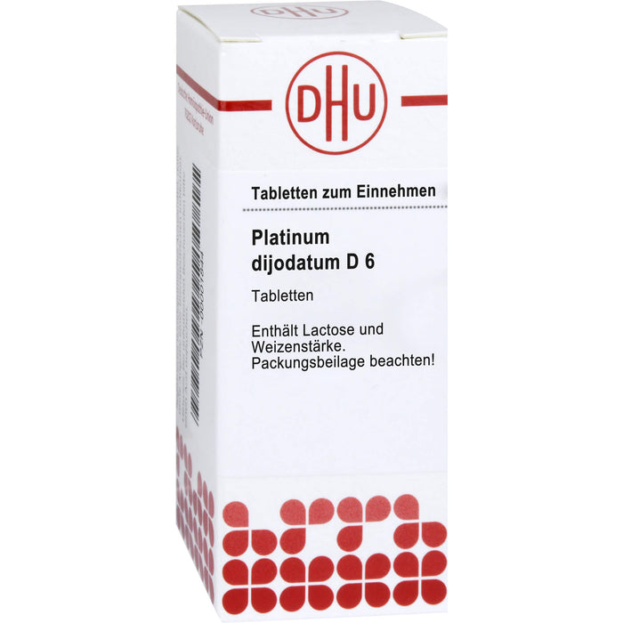 DHU Platinum dijodatum D6 Tabletten, 80 St. Tabletten