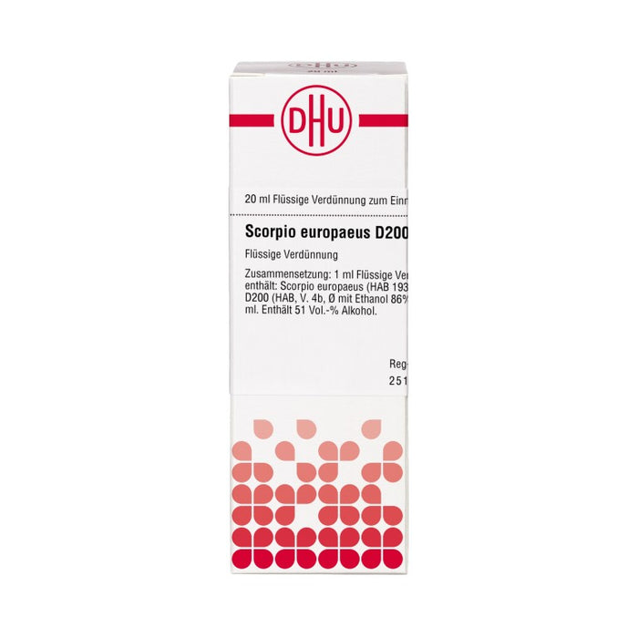 DHU Scorpio europaeus D200 Dilution, 20 ml Lösung