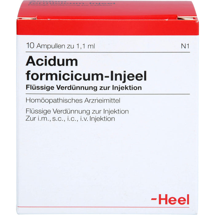 Acidum formicicum-Injeel Ampullen, 10 St. Ampullen