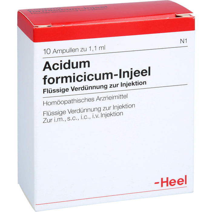 Acidum formicicum-Injeel Ampullen, 10 pcs. Ampoules