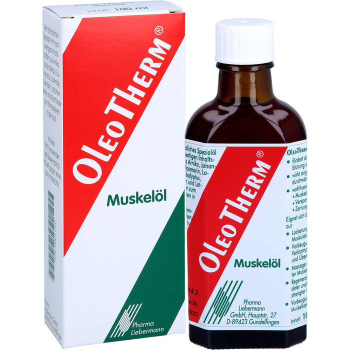 OleoTherm Muskelöl, 100 ml Oil