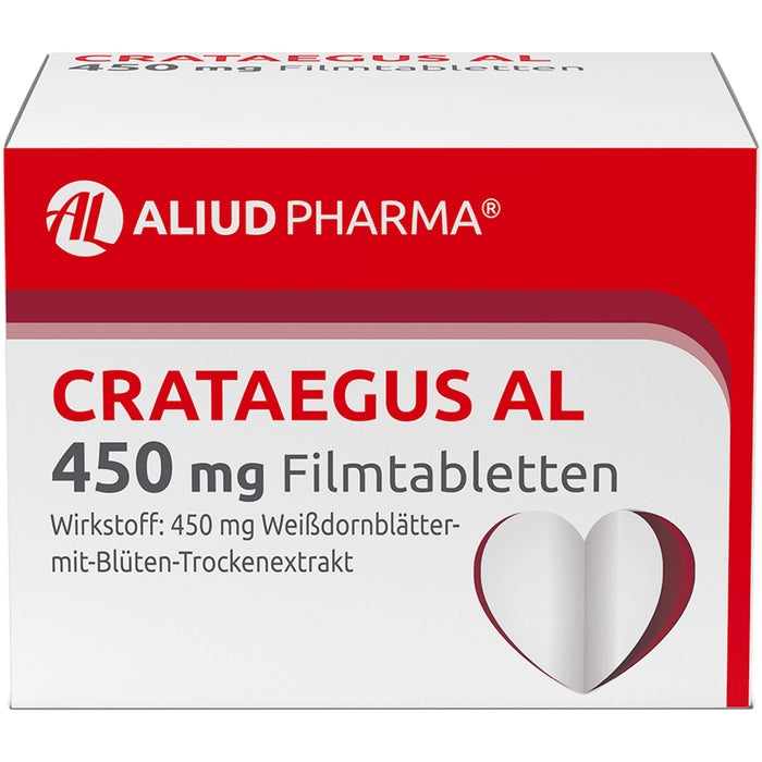 Crataegus AL 450 mg Filmtabletten, 50 pc Tablettes