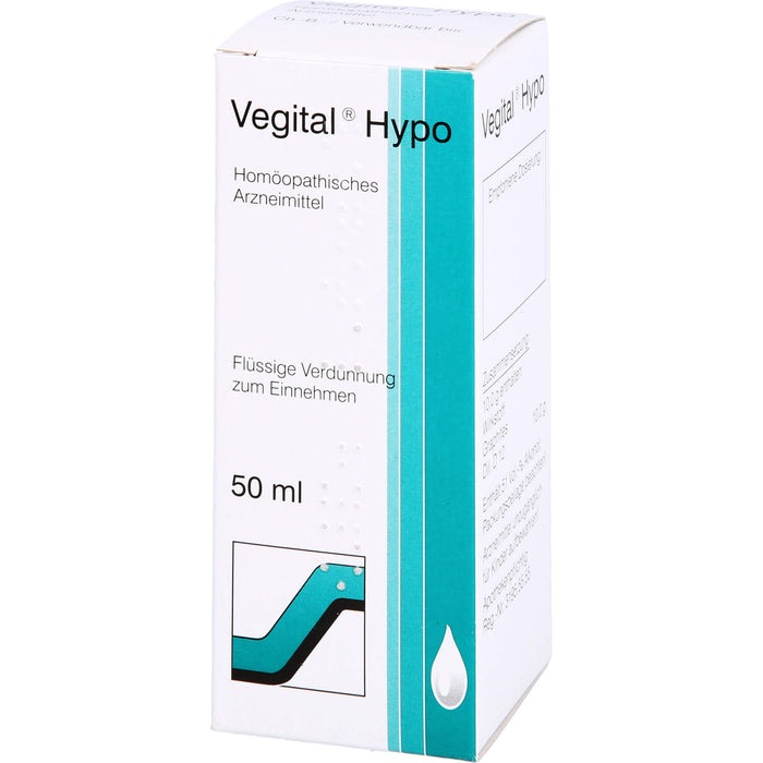 Vegital Hypo Tropfen, 50 ml Lösung