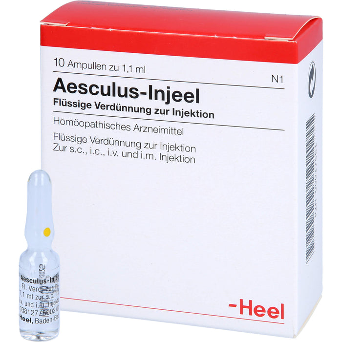 Aesculus Injeel flüssige Verdünnung, 10 pcs. Ampoules