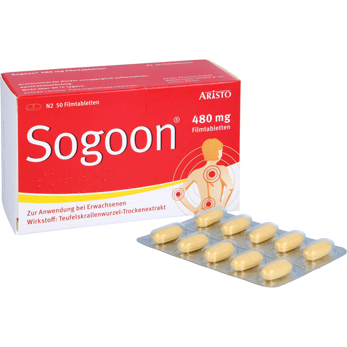 Sogoon 480 mg Filmtabletten, 50 pcs. Tablets