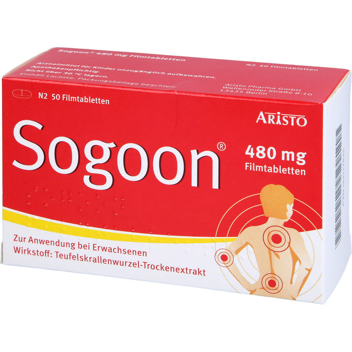 Sogoon 480 mg Filmtabletten, 50 pc Tablettes