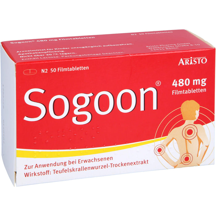 Sogoon 480 mg Filmtabletten, 50 pc Tablettes