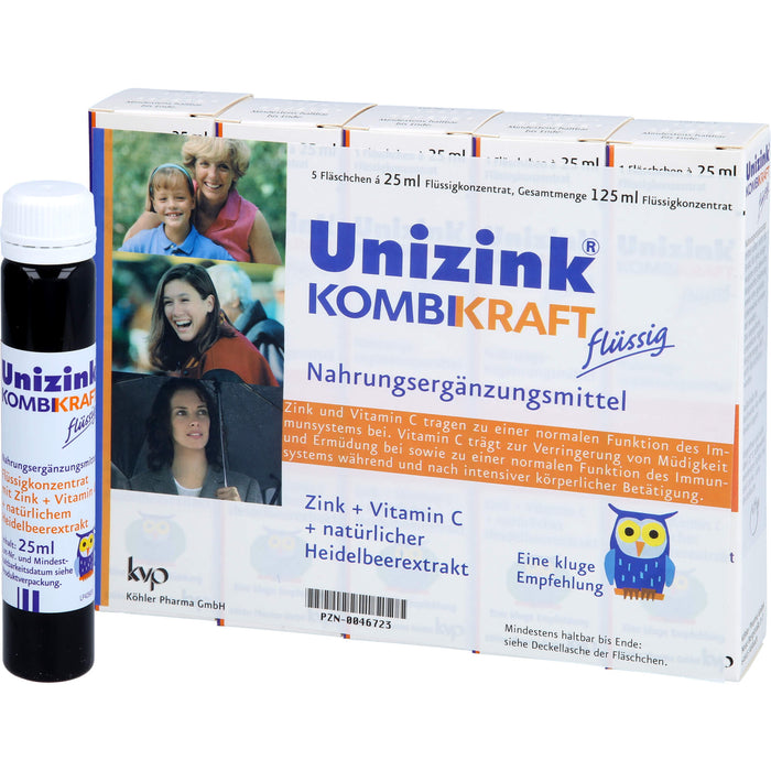 Unizink Kombikraft, 5 St. Trinkfläschchen