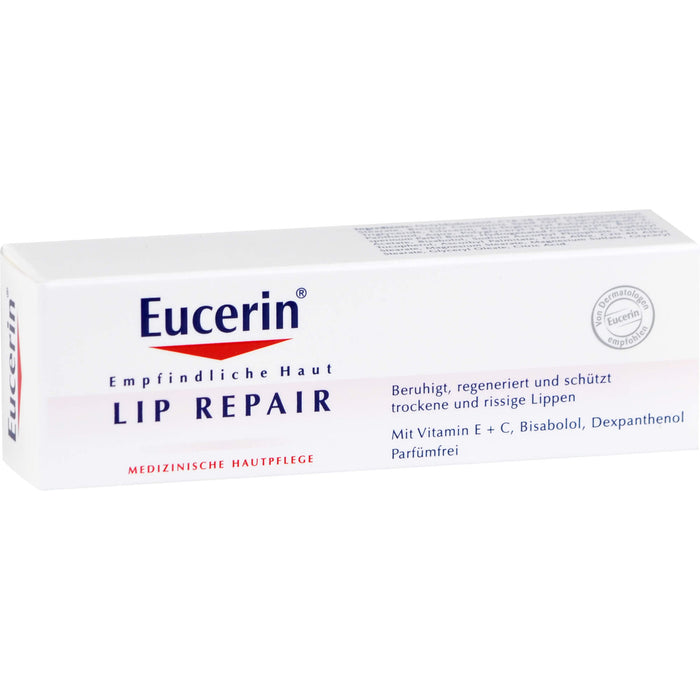 Eucerin pH5 Lip Repair Creme, 10 g Cream