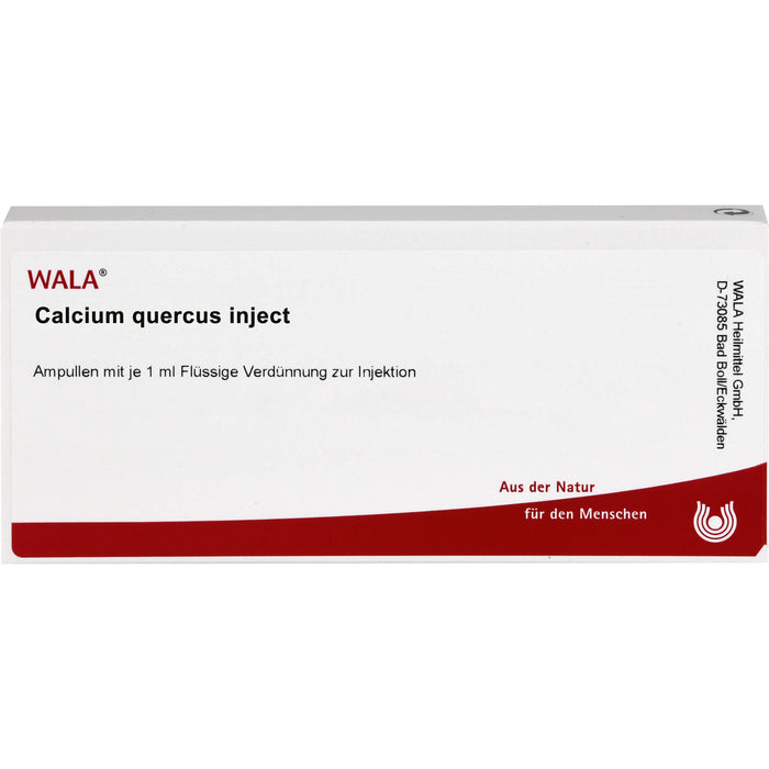 WALA Calcium Quercus Inject Ampullen, 10 pc Ampoules