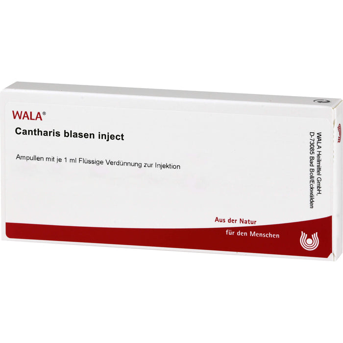 WALA Cantharis Blasen Inject Ampullen, 10 pcs. Ampoules