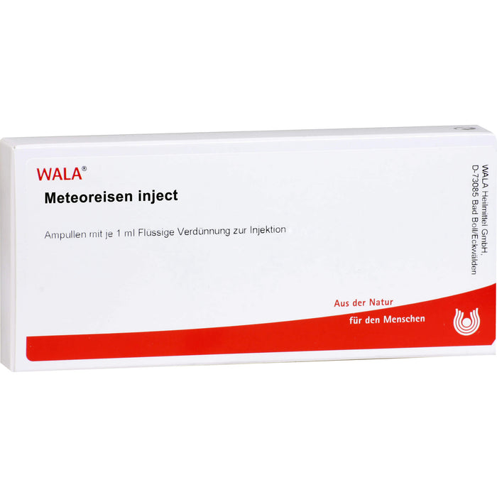 WALA Meteoreisen Inject Ampullen, 10 pcs. Ampoules