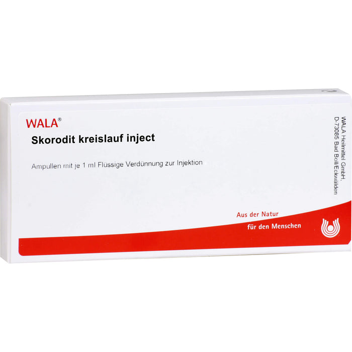 Skorodit Kreislauf Inject Wala Ampullen, 10 pcs. Ampoules