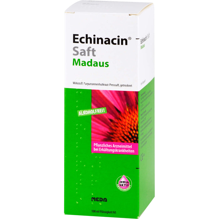 Echinacin Saft Madaus bei Erkätungskrankheiten, 100 ml Solution