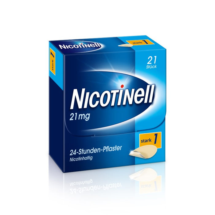 Nicotinell 21 mg/24-Stunden-Pflaster (bisher 52,5 mg) Stärke 1 (stark), 21 pcs. Patch