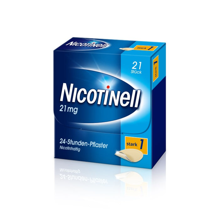 Nicotinell 21 mg/24-Stunden-Pflaster (bisher 52,5 mg) Stärke 1 (stark), 21 pc Pansement