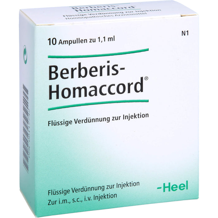 Berberis-Homaccord flüssige Verdünnung, 10 pc Ampoules