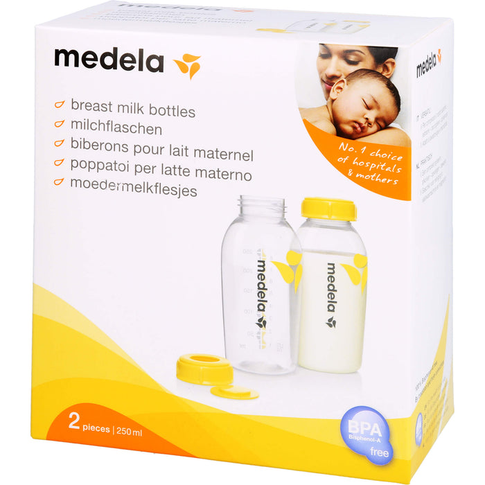 medela Muttermilchflaschenset 250 ml 2 St., 2 St. Flaschen