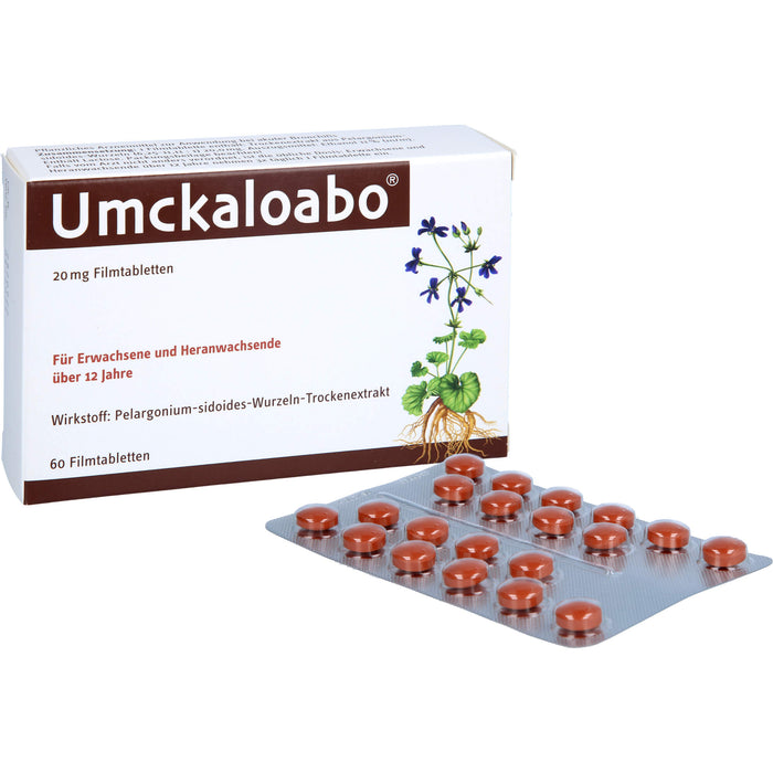 Umckaloabo 20 mg Filmtabletten, 60 pc Tablettes