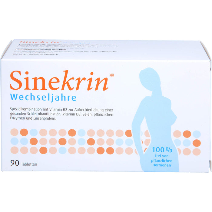 Sinekrin Wechseljahre Tabletten, 90 pc Tablettes