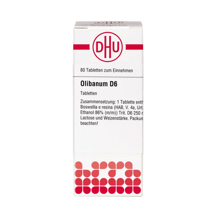 DHU Olibanum D6 Tabletten, 80 pcs. Tablets