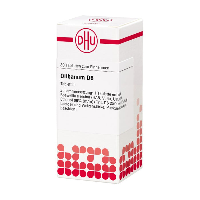 DHU Olibanum D6 Tabletten, 80 pc Tablettes