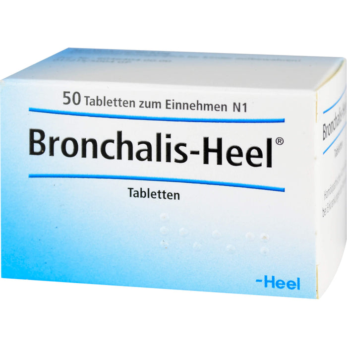 Bronchalis-Heel Tabletten bei Erkrankungen der Atemwege, 50 St. Tabletten