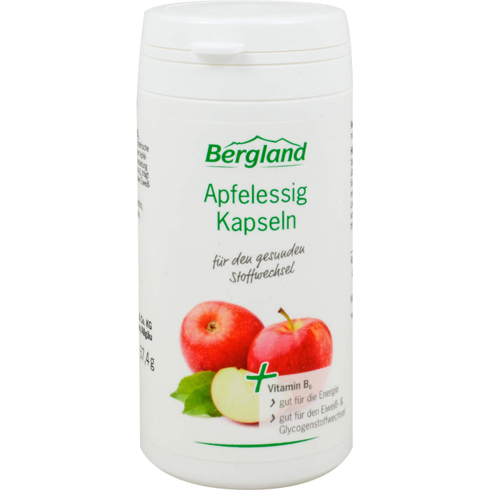 Bergland Apfelessig Kapseln, 60 pcs. Capsules