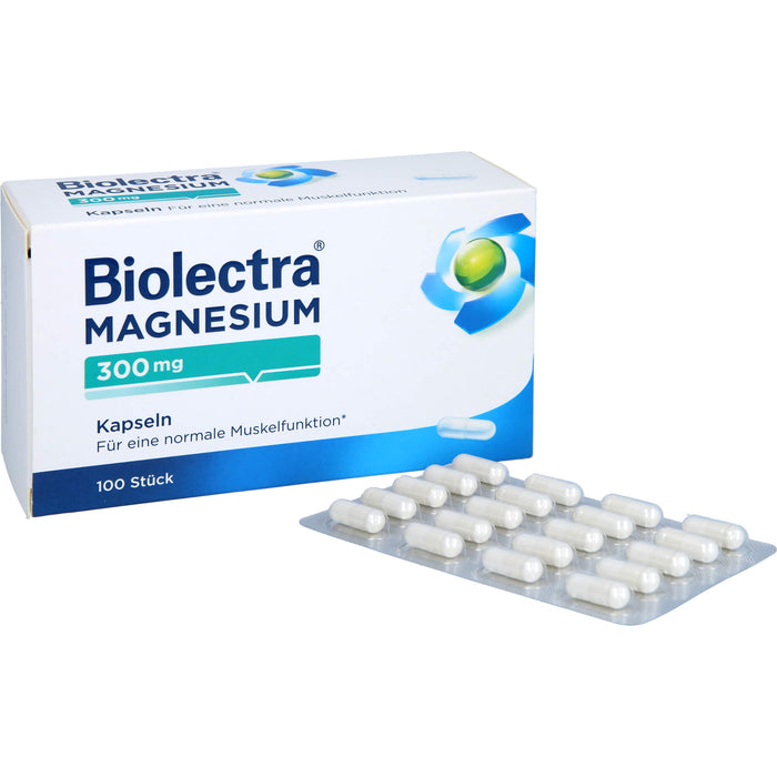 Biolectra Magnesium 300 mg Kapseln, 100 St. Kapseln