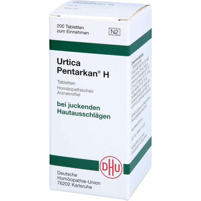 DHU Urtica Pentarkan H Tabletten bei juckenden Hautausschlägen, 200 pc Tablettes