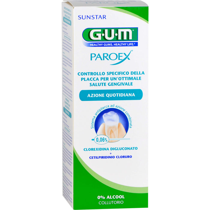 GUM Paroex 0,06% CHX Mundspülung, 500 ml Solution