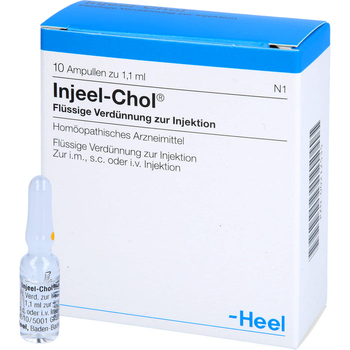 Heel Injeel-Chol flüssige Verdünnung zur Injektion, 10 pcs. Ampoules