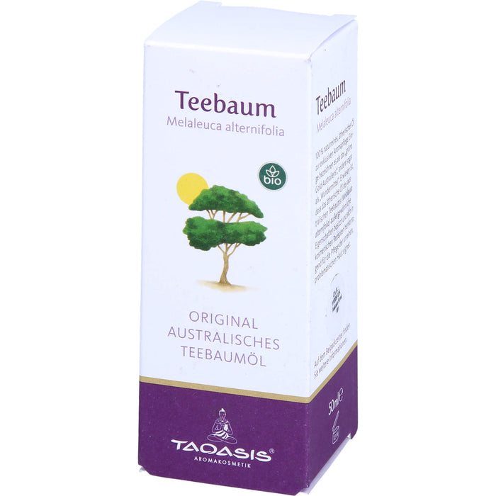 TAOASIS Teebaum 100 % Naturduft Öl, 50 ml Huile éthérique