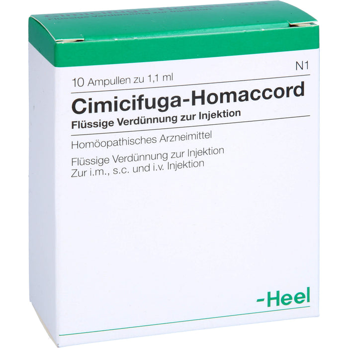 Heel Cimicifuga-Homaccord flüssige Verdünnung zur Injektion, 10 pcs. Ampoules