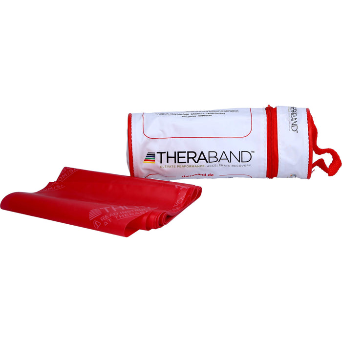 Thera-Band Travel 2,5m mittel stark rot, 1 St