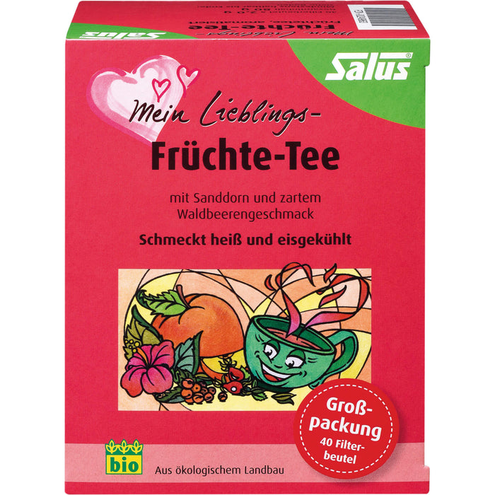 Mein Lieblings-Früchte-Tee bio Salus, 40 St FBE