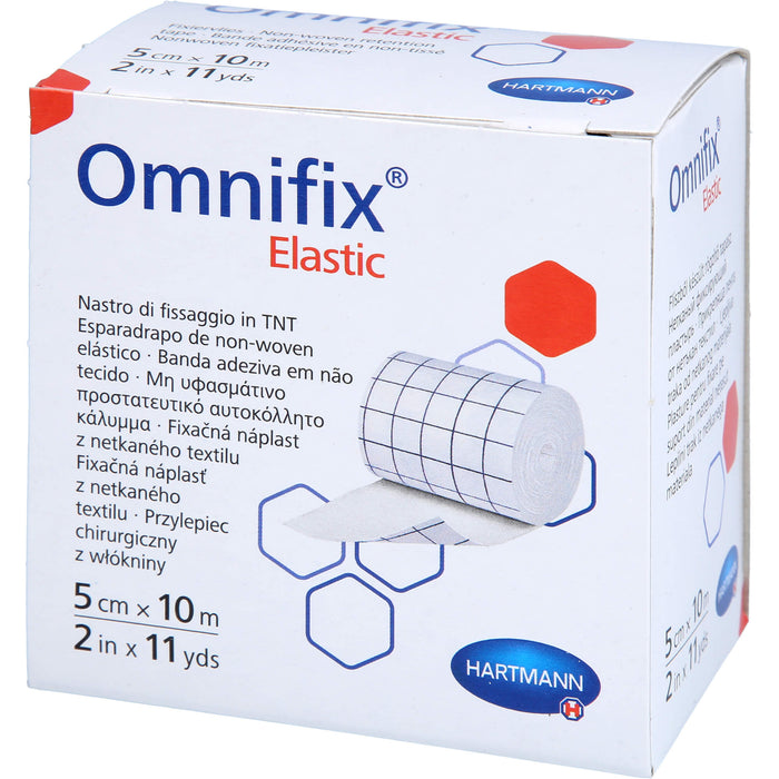 HARTMANN Omnifix elastic Fixiervlies 5 cm x 10 m, 1 pcs. Patch