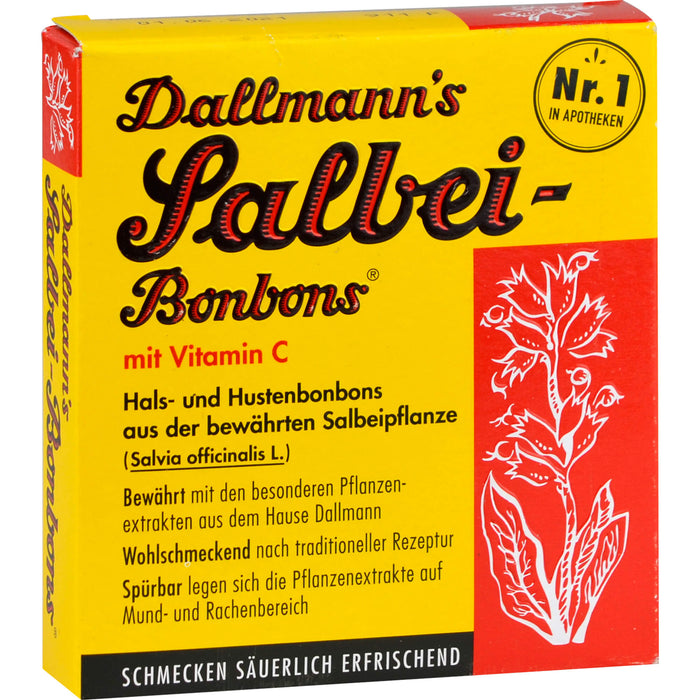 Dallmann's Salbei-Bonbons, 20 pc Bonbons