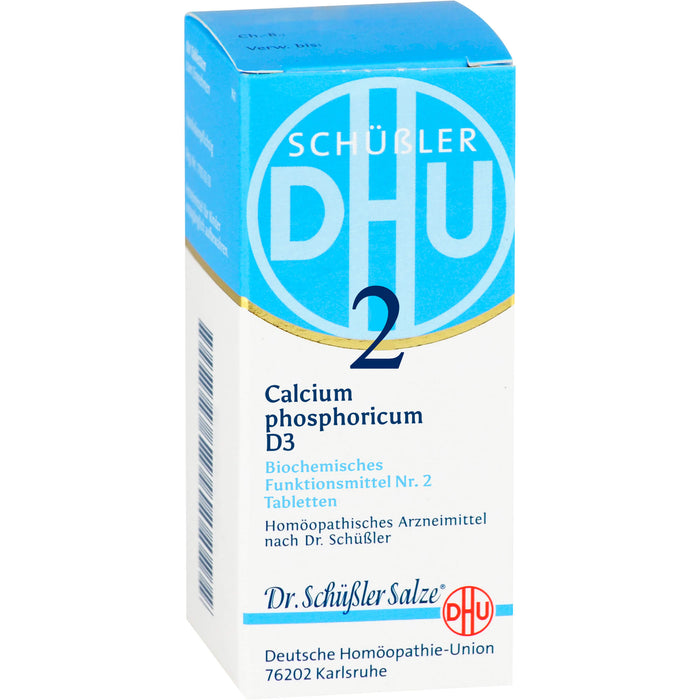 DHU Schüßler-Salz Nr. 2 Calcium phosphoricum D 3 Tabletten, 80 St. Tabletten