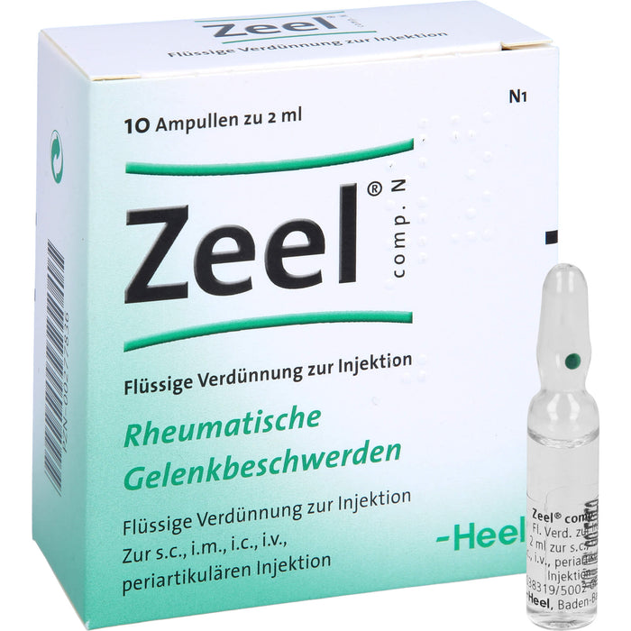 Zeel comp. N flüssige Verdünnung Rheumatische Gelenkbeschwerden, 10 St. Ampullen