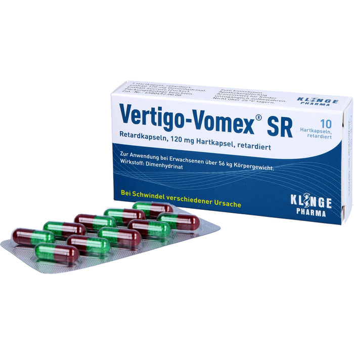 Vertigo-Vomex SR Retardkapseln, 10 St. Kapseln