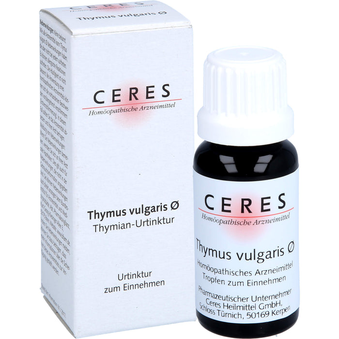 CERES Thymus vulgaris ø Urtinktur, 20 ml Lösung