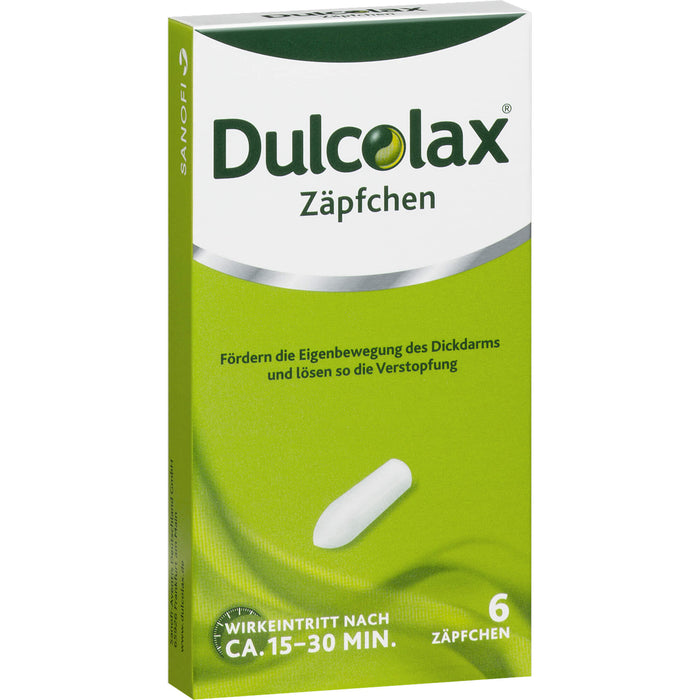 Dulcolax Zäpfchen Original Sanofi-Aventis, 6 pc Suppositoires