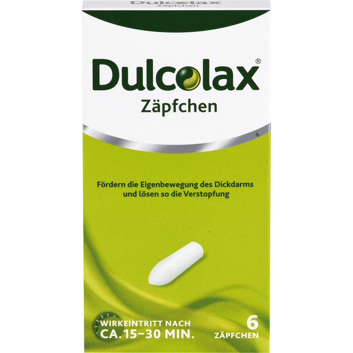 Dulcolax Zäpfchen Original Sanofi-Aventis, 6 pc Suppositoires