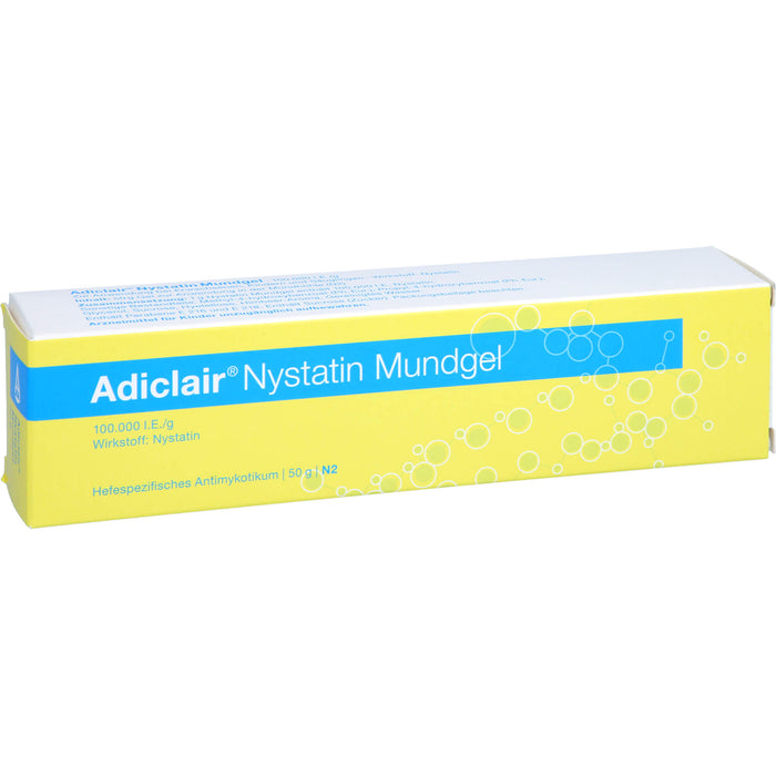 Adiclair Nystatin Mundgel hefespezifisches Antimykotikum, 50 g Gel