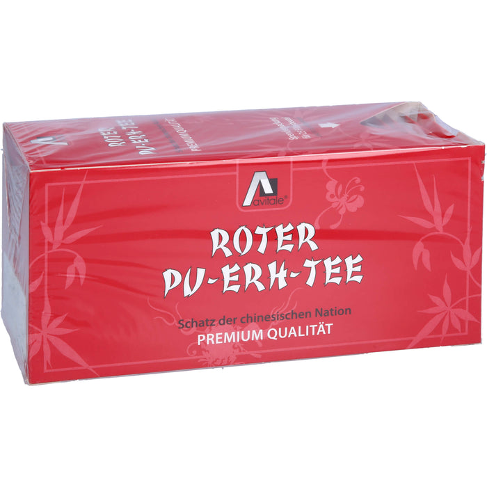 Avitale Roter Pu-Erh-Tee Spenderpackung, 20 g Filterbeutel