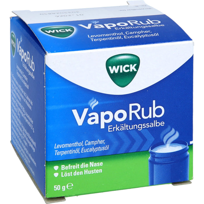 WICK VapoRup Erkältungssalbe, 50 g Onguent